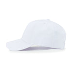 Blank Six Panel Cotton Baseball Cap Basic Hook And Loop Back Trucker Hat