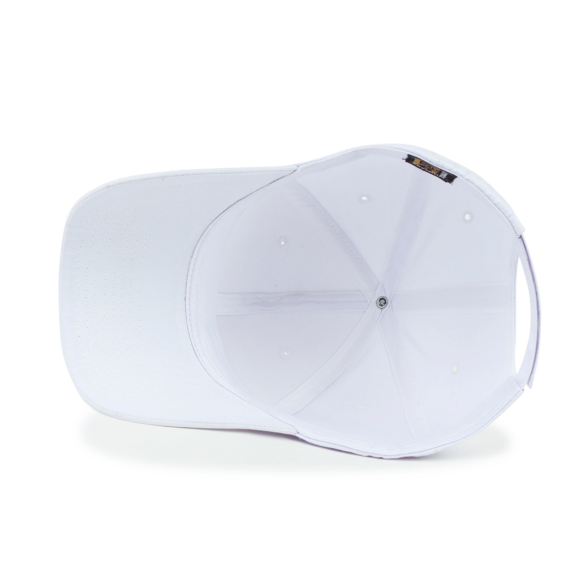Blank Six Panel Cotton Baseball Cap Basic Hook And Loop Back Trucker Hat