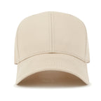 Blank Six Panel Cotton Baseball Cap Basic Hook And Loop Back Trucker Hat