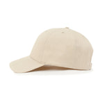 Blank Six Panel Cotton Baseball Cap Basic Hook And Loop Back Trucker Hat