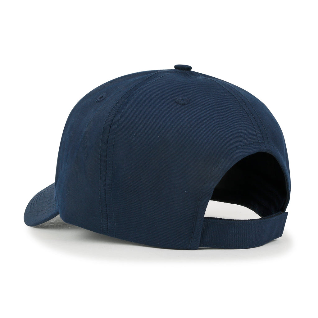 Blank Six Panel Cotton Baseball Cap Basic Hook And Loop Back Trucker Hat