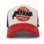 PREMIUM AMERICANA Embroidery Baseball Cap Vintage Trucker Hat