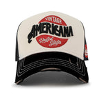 PREMIUM AMERICANA Embroidery Baseball Cap Vintage Trucker Hat