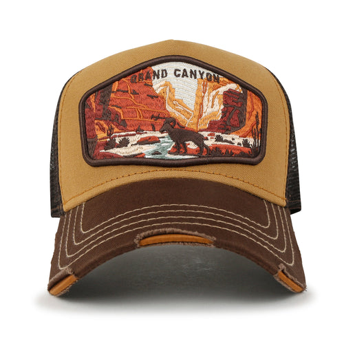 Premium Grand Canyon Embroidery Baseball Cap Structured Trucker Hat