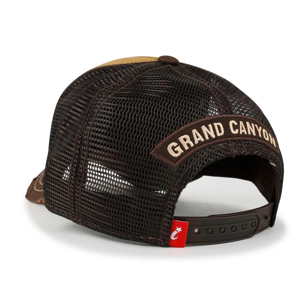 Premium Grand Canyon Embroidery Baseball Cap Structured Trucker Hat