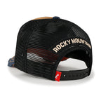 Premium Rocky Mountain Embroidery Baseball Cap Structured Trucker Hat