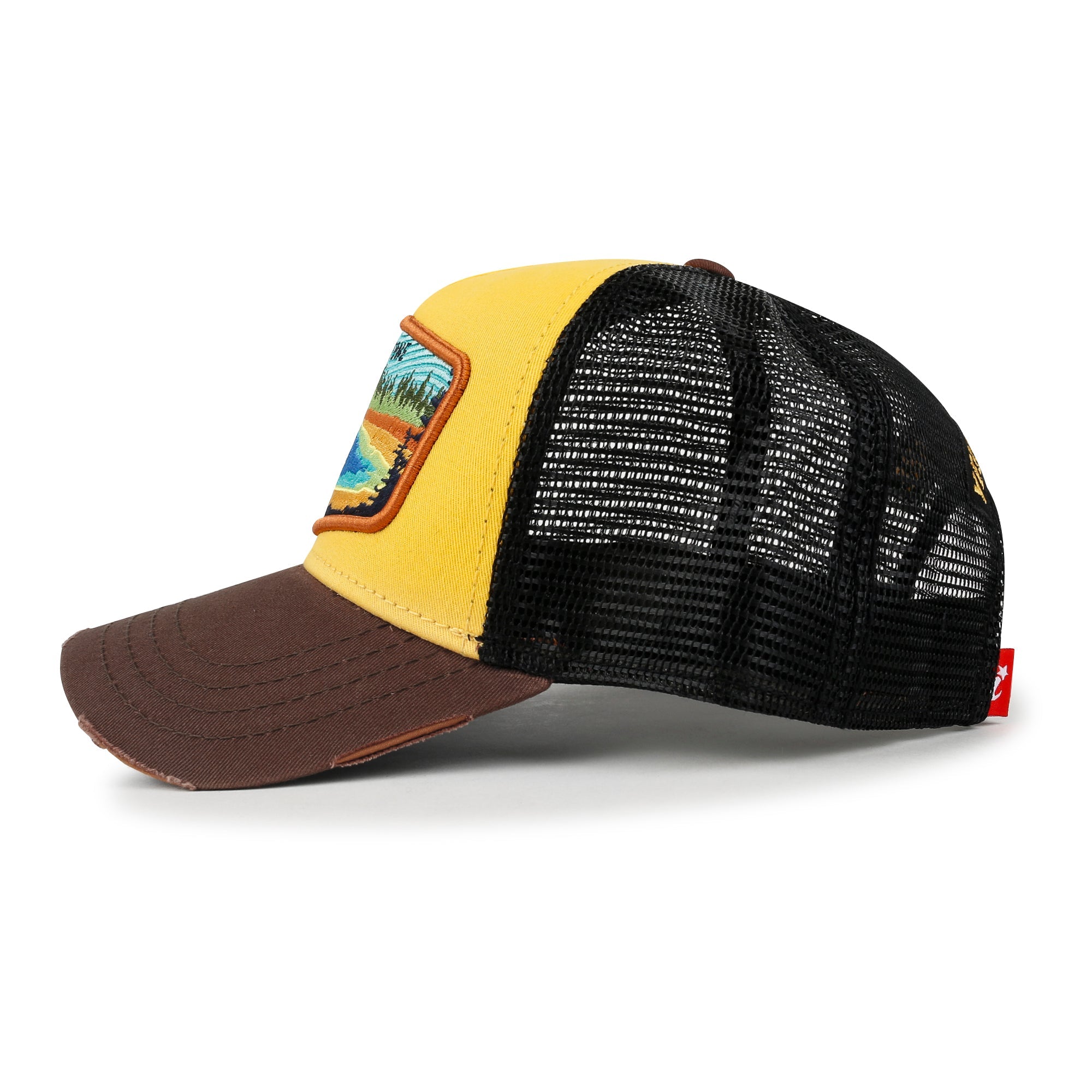 Premium Yellowstone Embroidery Baseball Cap Structured Trucker Hat