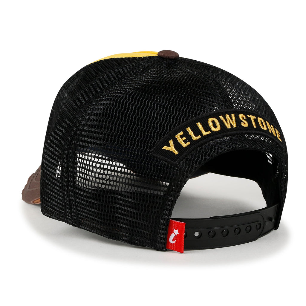 Premium Yellowstone Embroidery Baseball Cap Structured Trucker Hat