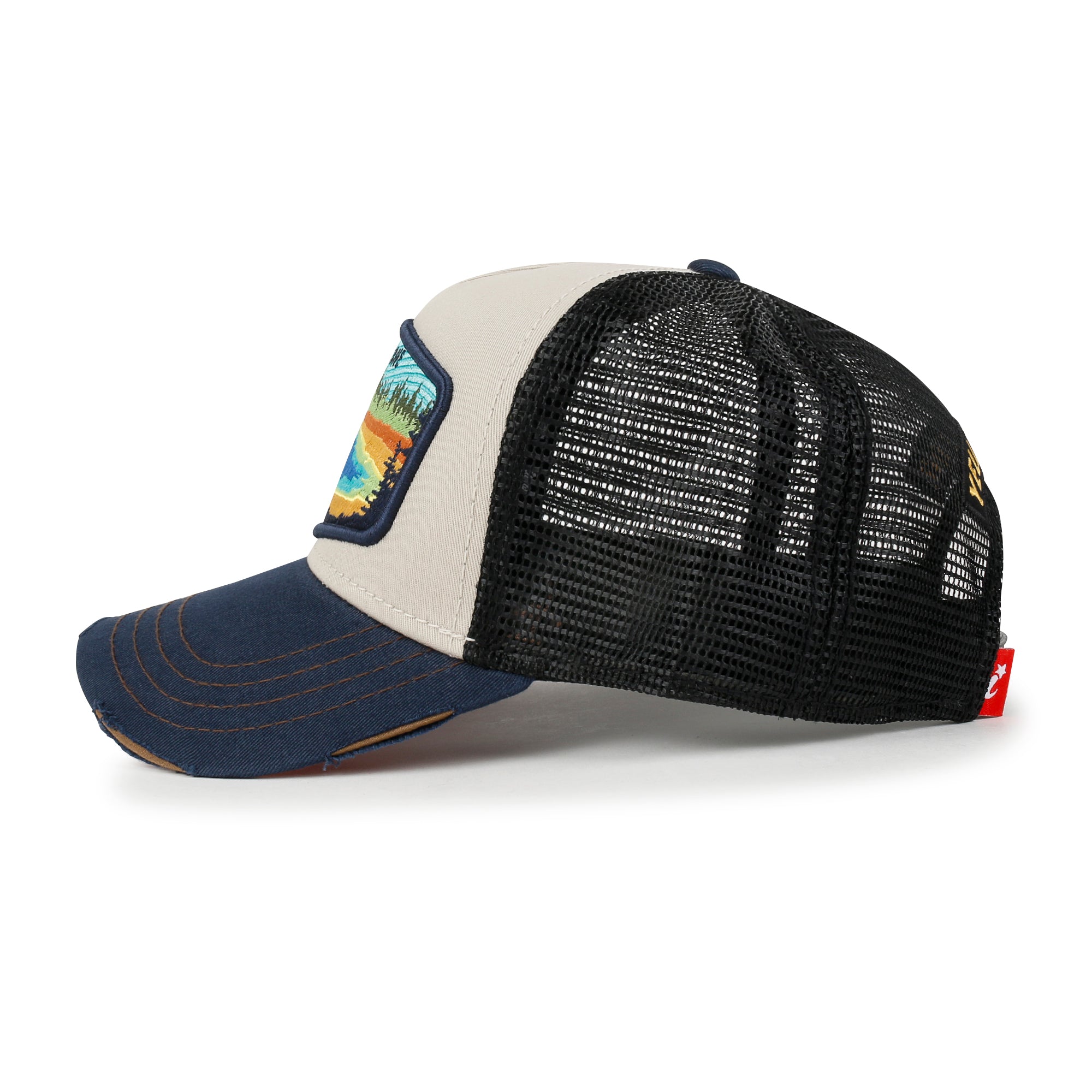 Premium Yellowstone Embroidery Baseball Cap Structured Trucker Hat