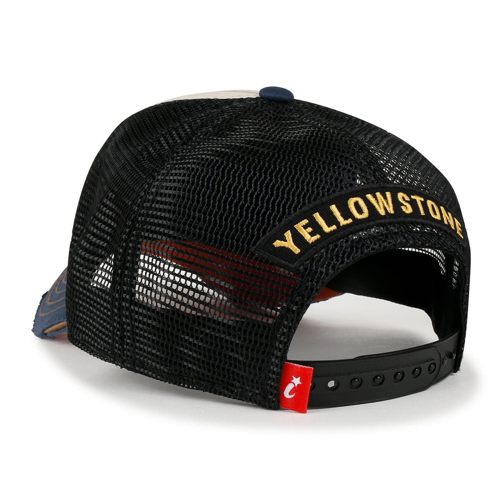 Premium Yellowstone Embroidery Baseball Cap Structured Trucker Hat