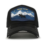 Premium Grand Teton Embroidery Baseball Cap Structured Trucker Hat