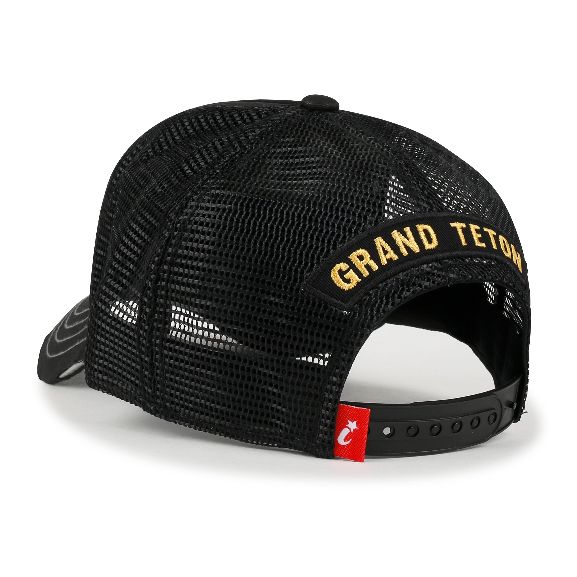 Premium Grand Teton Embroidery Baseball Cap Structured Trucker Hat