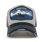 Premium Grand Teton Embroidery Baseball Cap Structured Trucker Hat