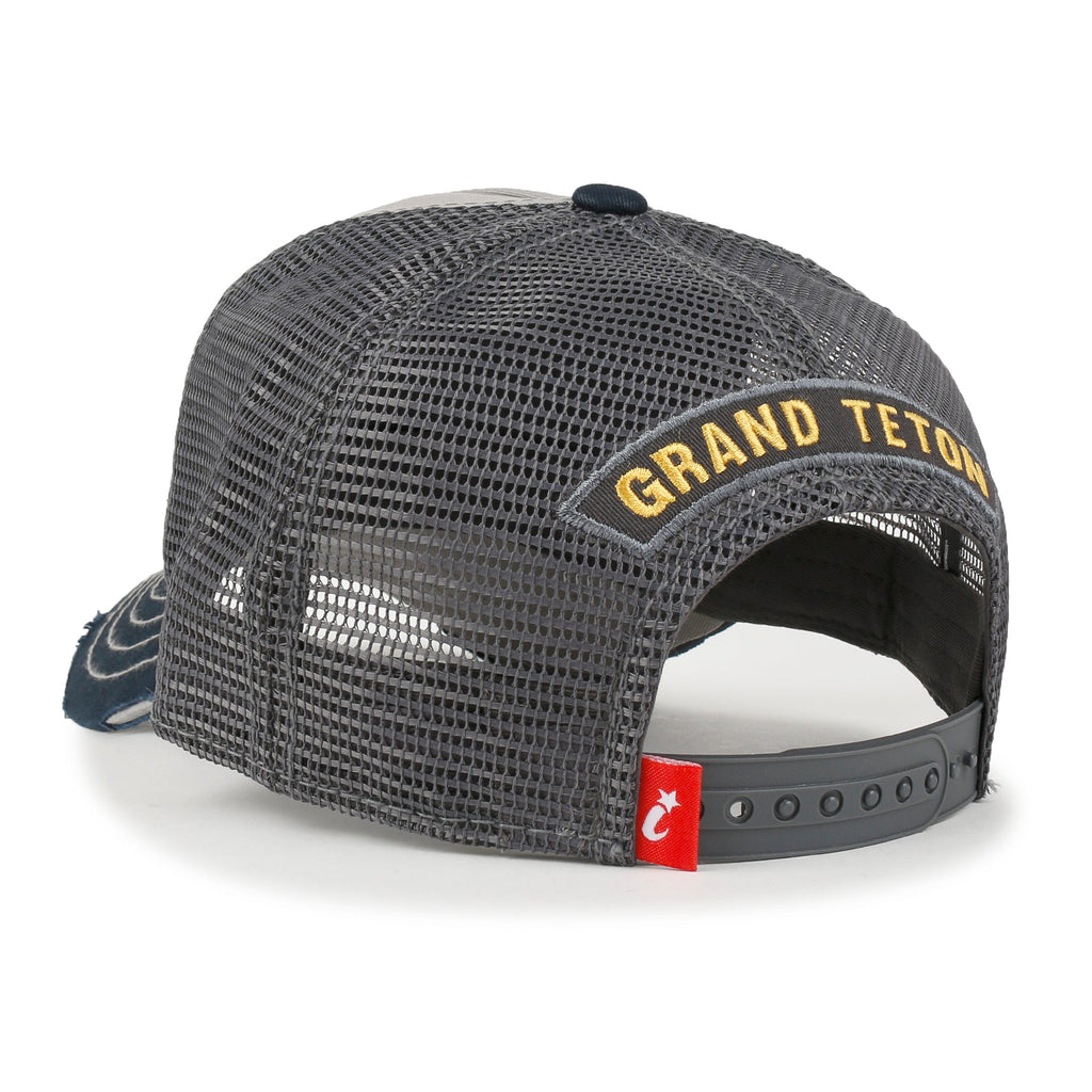 Premium Grand Teton Embroidery Baseball Cap Structured Trucker Hat