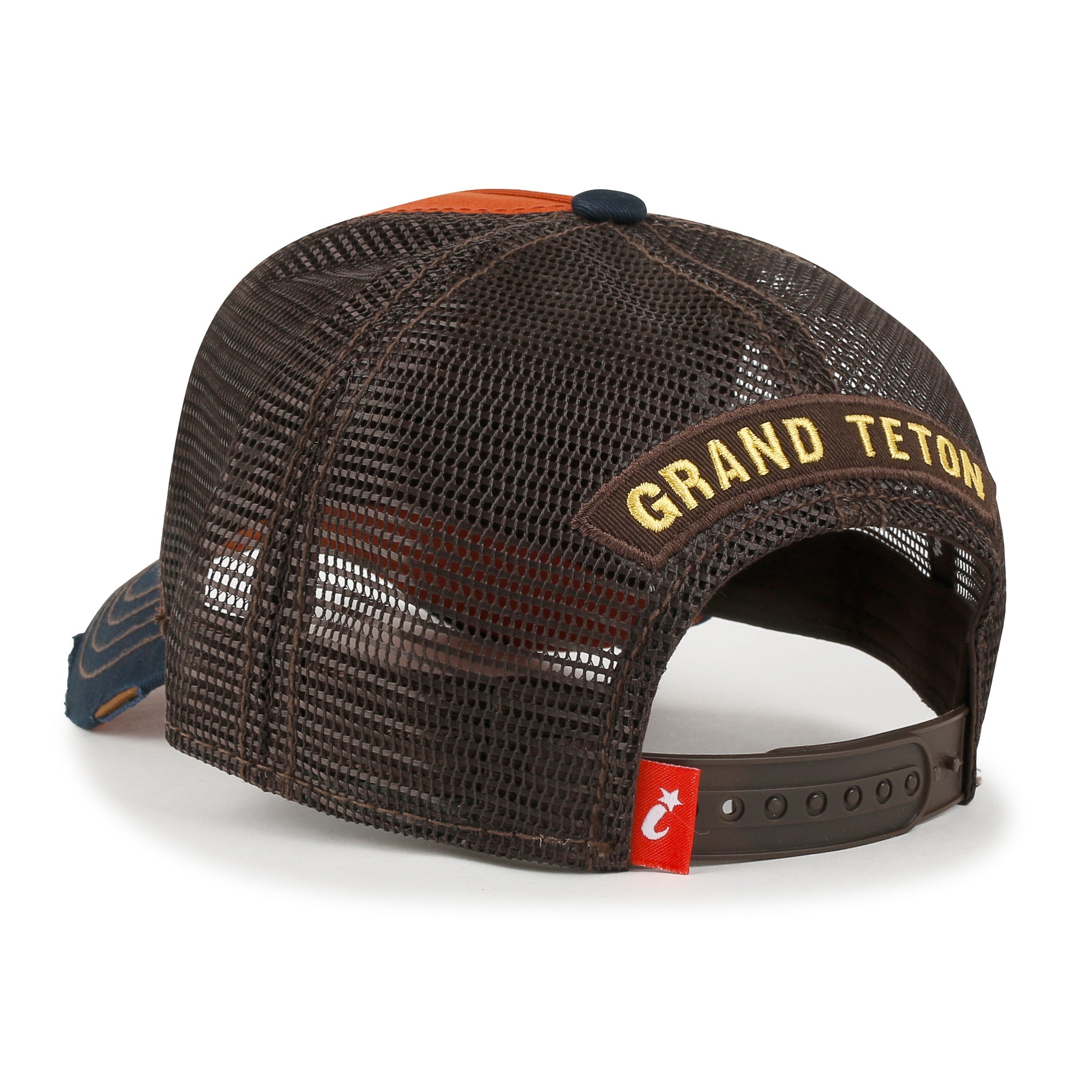 Premium Grand Teton Embroidery Baseball Cap Structured Trucker Hat
