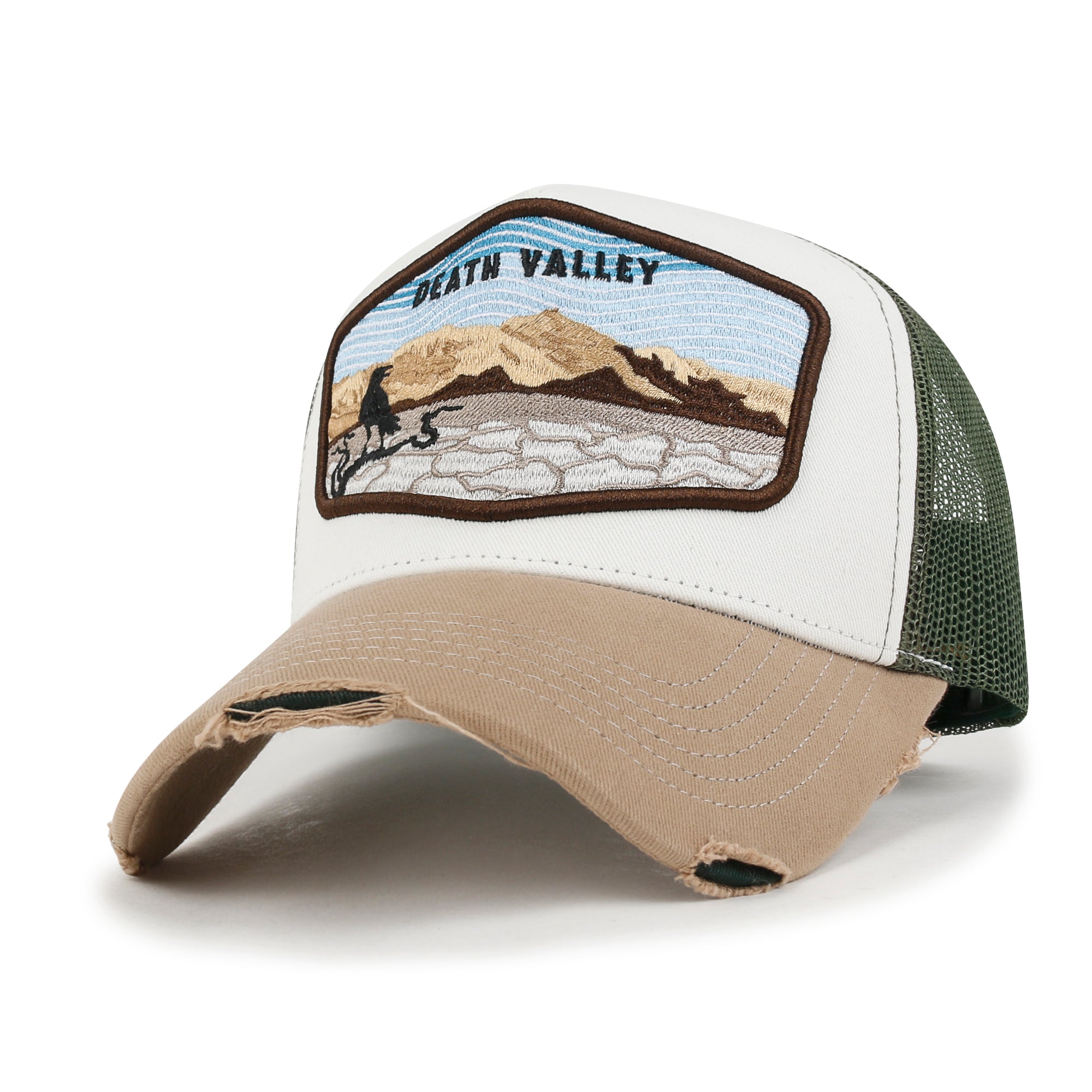 Premium Death Valley Embroidery Baseball Cap Structured Trucker Hat