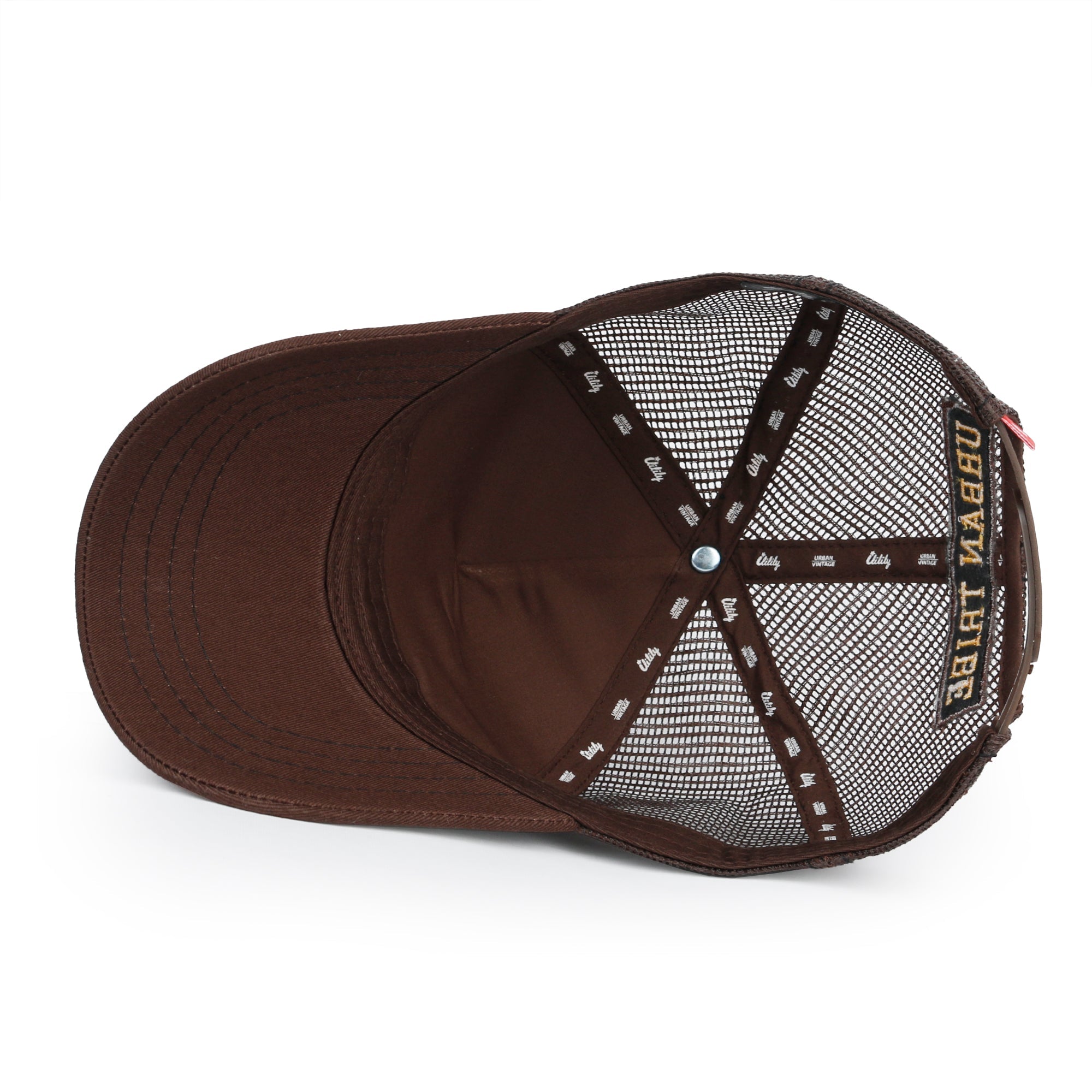 PREMIUM Letter M Embroidered Cotton Trucker Cap Varsity Baseball Cap