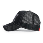 PREMIUM Letter M Embroidered Cotton Trucker Cap Varsity Baseball Cap