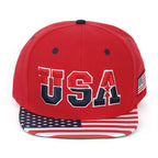 United States Of America USA Flag Embroidery Trucker Hat Baseball Cap