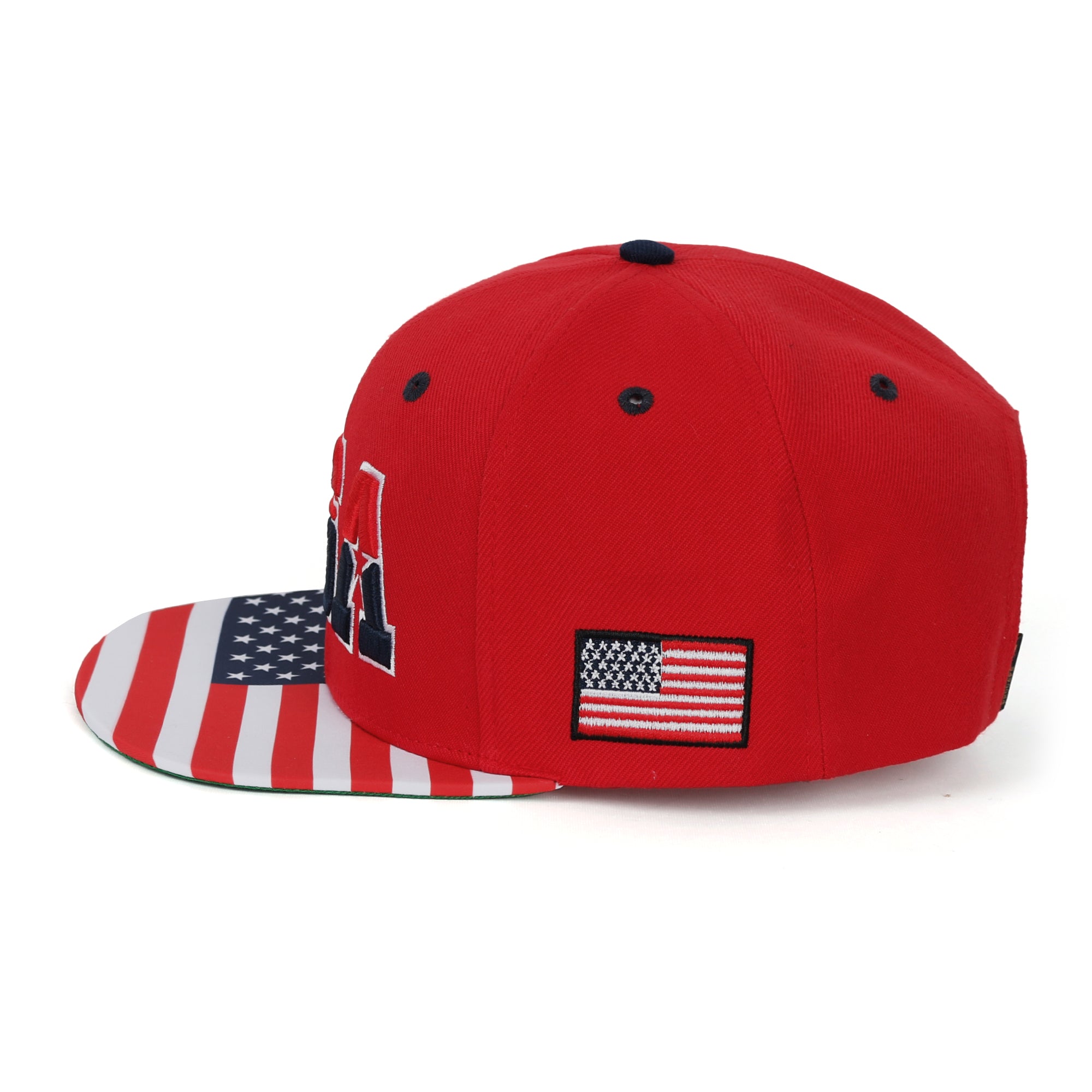 United States Of America USA Flag Embroidery Trucker Hat Baseball Cap