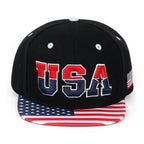 United States Of America USA Flag Embroidery Trucker Hat Baseball Cap