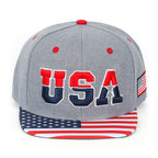 United States Of America USA Flag Embroidery Trucker Hat Baseball Cap