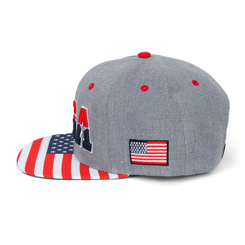 United States Of America USA Flag Embroidery Trucker Hat Baseball Cap