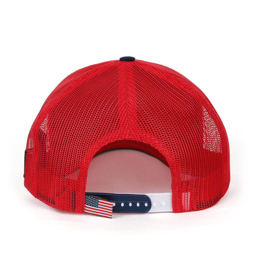 United States Of America USA Flag Embroidery Trucker Hat Baseball Cap
