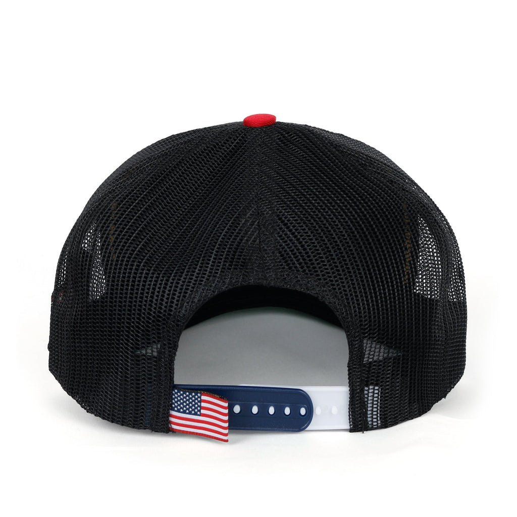 United States Of America USA Flag Embroidery Trucker Hat Baseball Cap