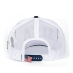 United States Of America USA Flag Embroidery Trucker Hat Baseball Cap