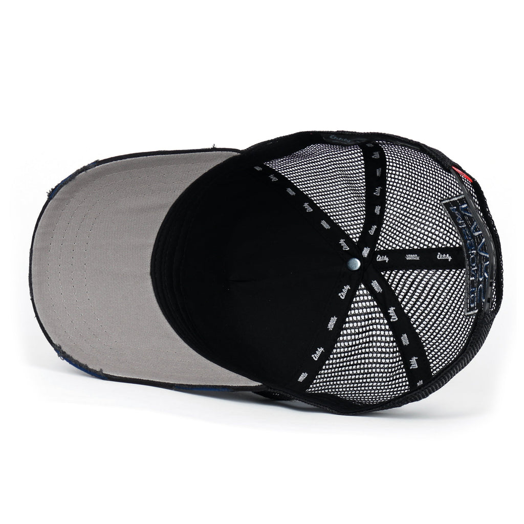 PREMIUM NASA Mars Mission Embroidered Distressed Trucker Cap