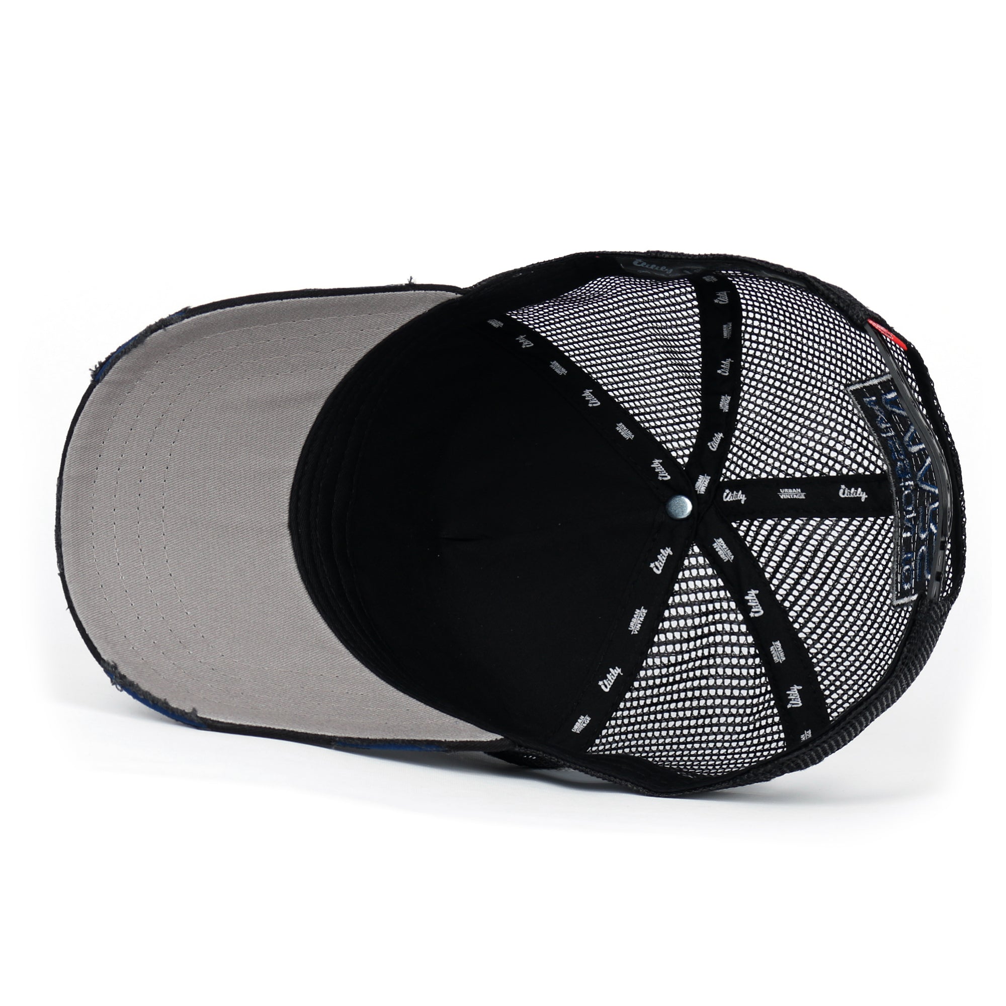 PREMIUM NASA Mars Mission Embroidered Distressed Trucker Cap