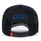 PREMIUM NASA Mars Mission Embroidered Distressed Trucker Cap