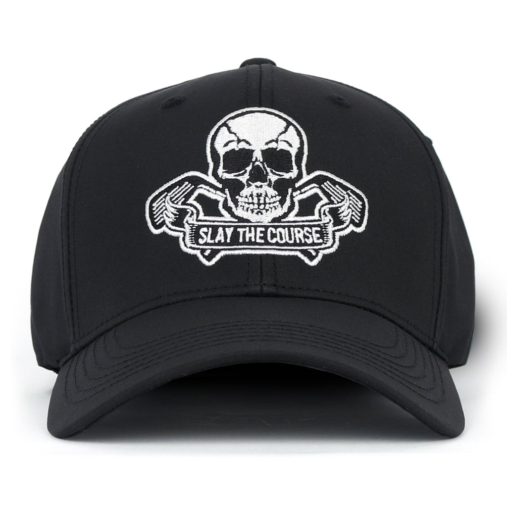 PREMIUM Pirate Skull Lightweight Athletic Golf Cap Sport Workout Hat