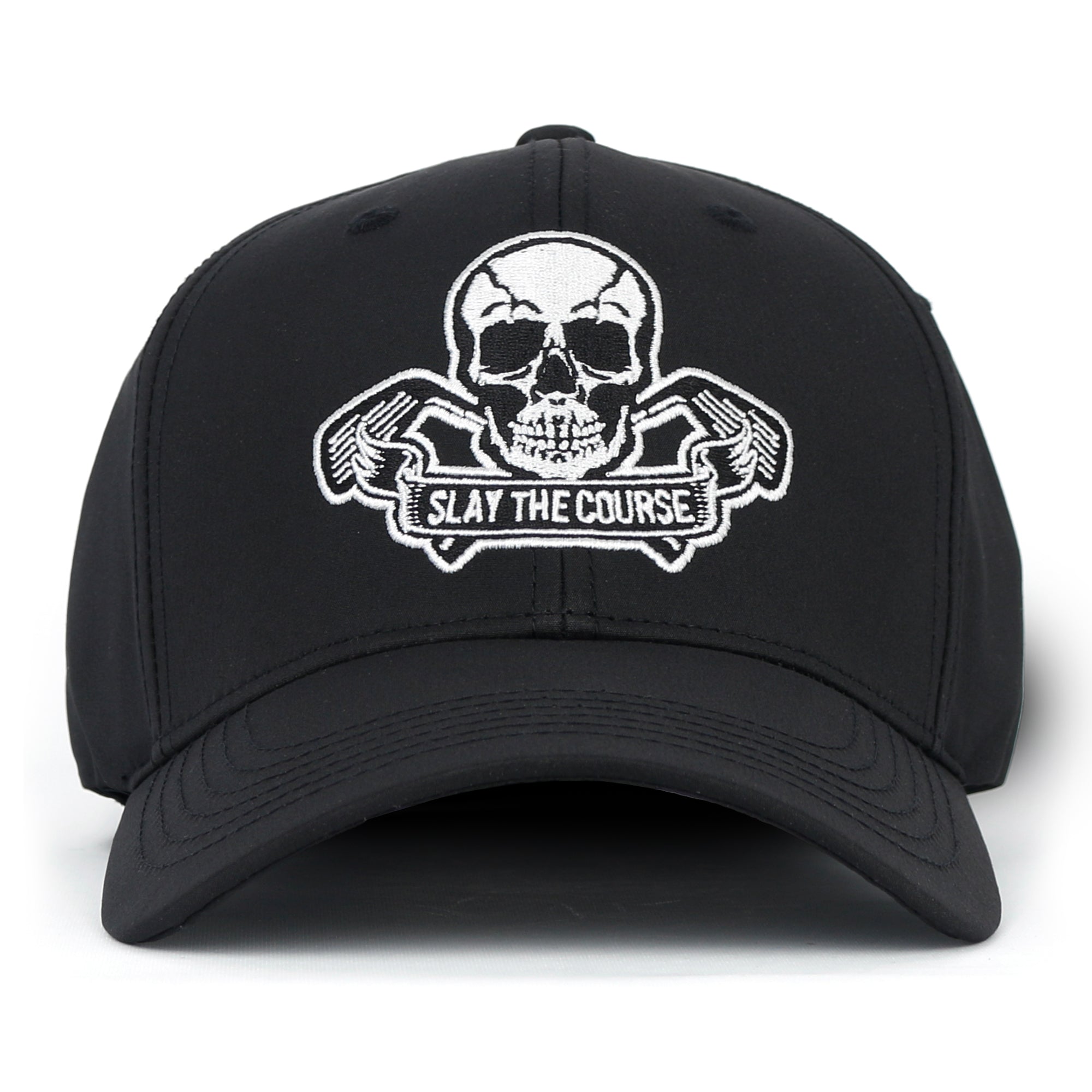 PREMIUM Pirate Skull Lightweight Athletic Golf Cap Sport Workout Hat