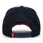 PREMIUM Pirate Embroidery Distressed Trucker Hat Casual Baseball Cap