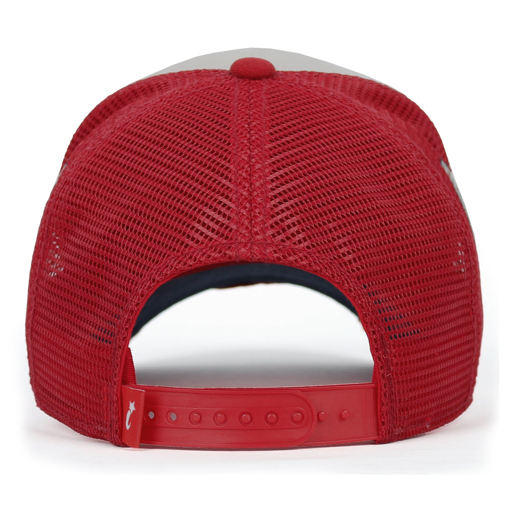 PREMIUM Pirate Embroidery Distressed Trucker Hat Casual Baseball Cap