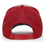 PREMIUM Pirate Embroidery Distressed Trucker Hat Casual Baseball Cap