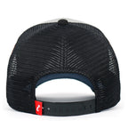 PREMIUM Pirate Embroidery Distressed Trucker Hat Casual Baseball Cap