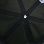 Solid Color Cotton Short Beanie Strap Back Casual Cap Soft Hat