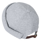 Solid Color Cotton Short Beanie Strap Back Casual Hat Soft Cap