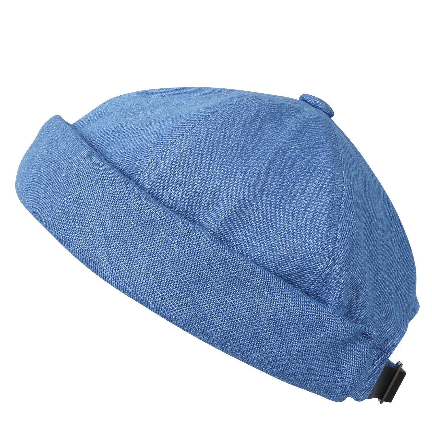Howels Denim Cotton Short Beanie Strapback Casual Hat Soft Cap