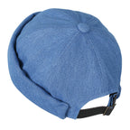 Howels Denim Cotton Short Beanie Strapback Casual Hat Soft Cap