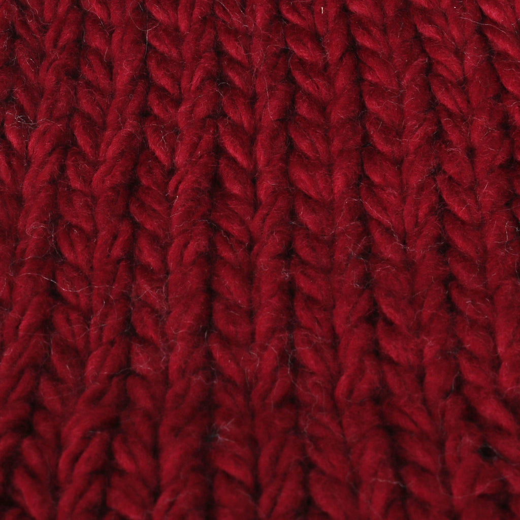 Solid Color Fold Over Long Pompom Beanie Winter Ribbed Knit Slouchy Hat