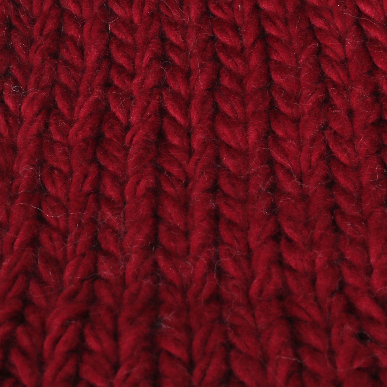 Solid Color Fold Over Long Pompom Beanie Winter Ribbed Knit Slouchy Hat