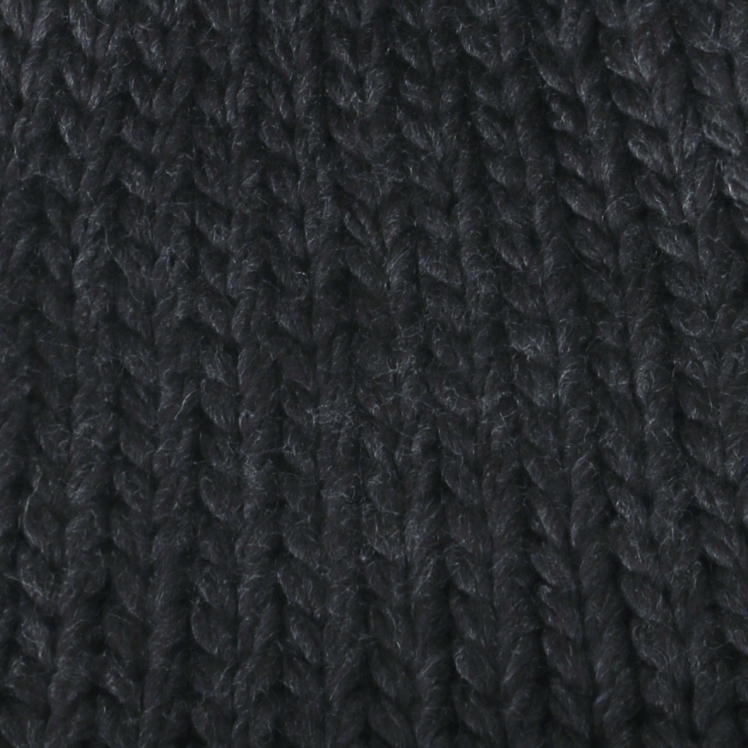 Solid Color Fold Over Long Pompom Beanie Winter Ribbed Knit Slouchy Hat