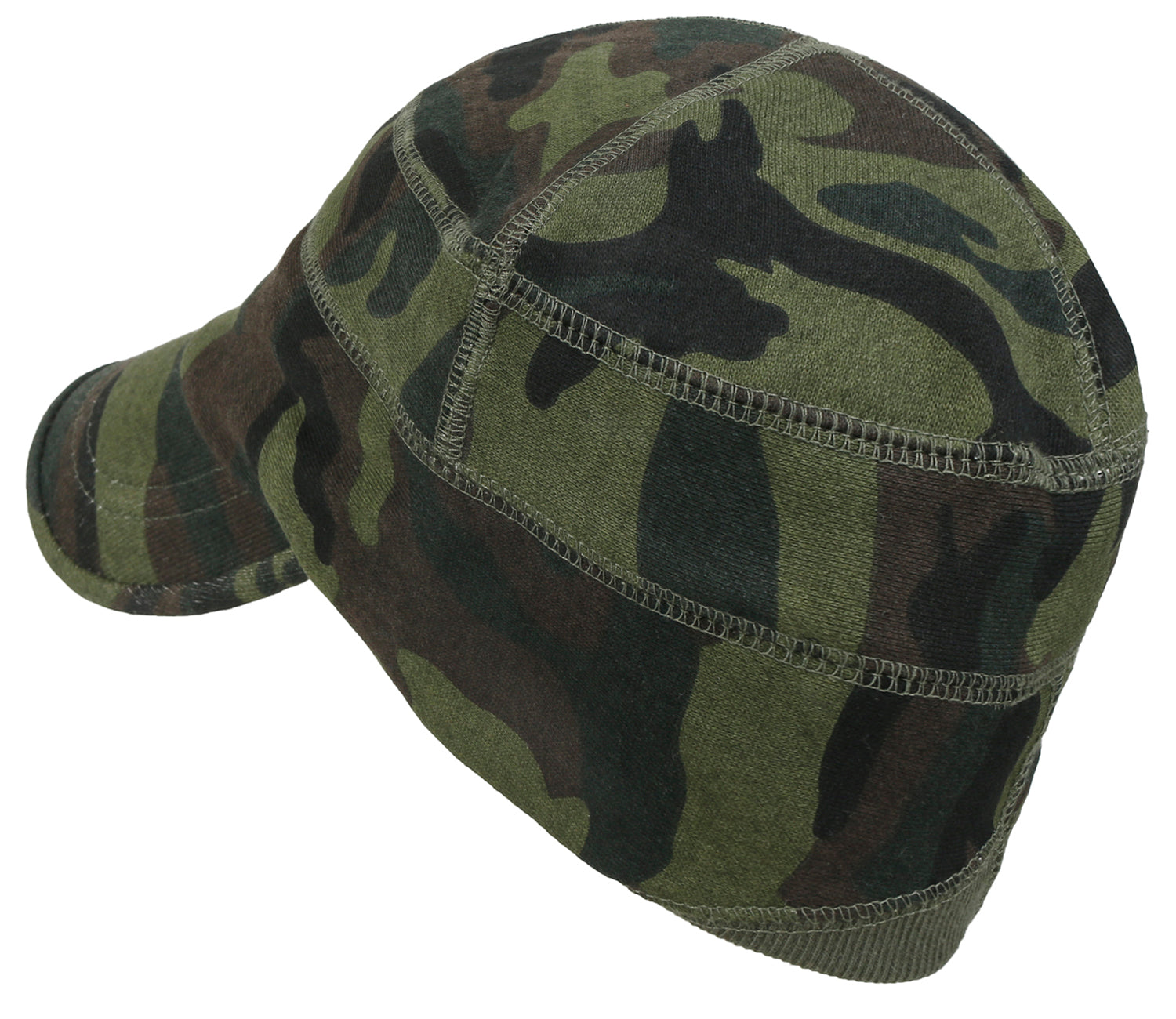 Military Camouflage Pattern Cotton Casual Flex Fit Work Cap Soft Hat