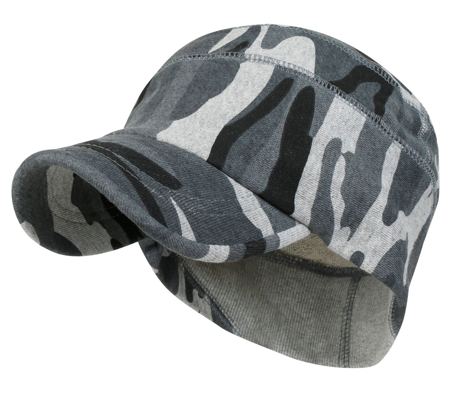 Military Camouflage Pattern Cotton Casual Flex Fit Work Cap Soft Hat