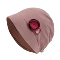 TENCEL™Lyocell Flower Trim Beanie Soft Touch Stretchable Classic Hat