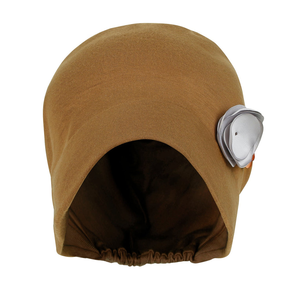 TENCEL™Lyocell Flower Trim Beanie Soft Touch Stretchable Classic Hat
